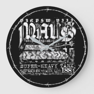 Relógio Grande Panzer VIII Maus