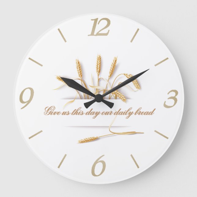 Relógio Grande Pão diário (Frente)