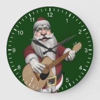 Papai Noel musical que joga canções do Natal