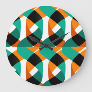 Relógio Grande Papel de parede retrô: Design de vinheta