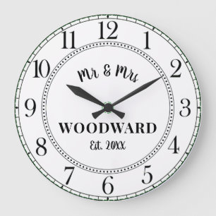 Relógio Grande para Casamento Personalizado