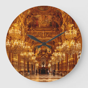 Relógio Grande Paris Opera Garnier Interior View