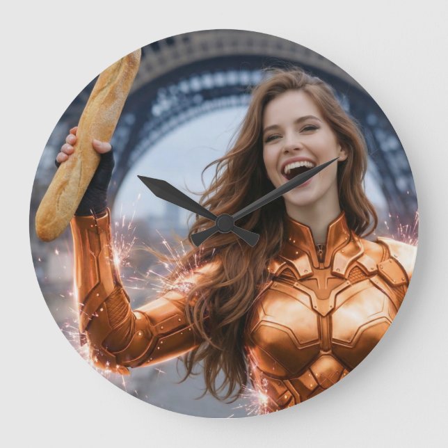 RELÓGIO GRANDE PARIS ROCKS (Frente)