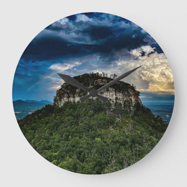 Relógio Grande Parque Estadual do Pilot Mountain NC | após tempes (Frente)