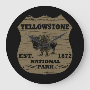 Relógio Grande parque nacional de yellowstone
