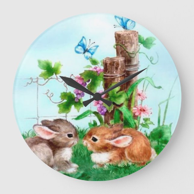 Relógio Grande Páscoa (Frente)