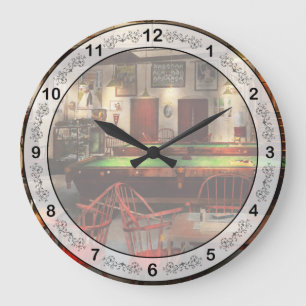 Relógio Grande Passatempo - piscina - o clube 1915 dos bilhar