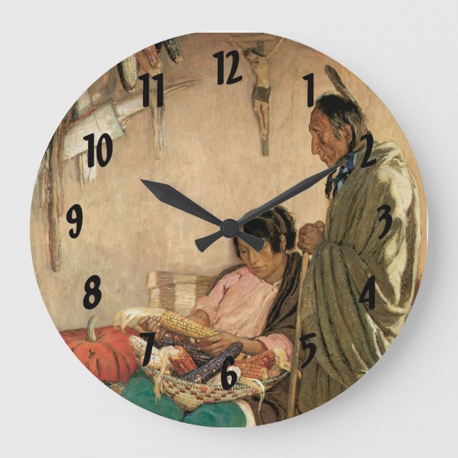 Relógio Grande Paz e abundância (Frente)