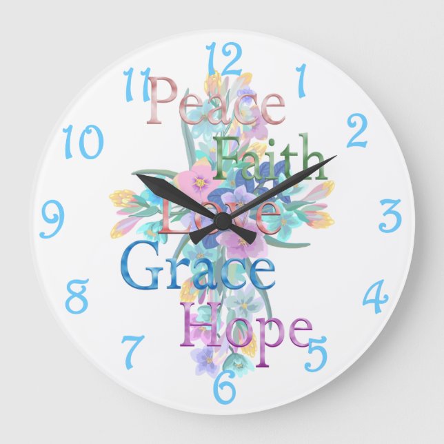 Relógio Grande Peace  (Frente)