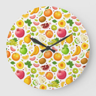 Relógio Grande Pedaço de Fruta