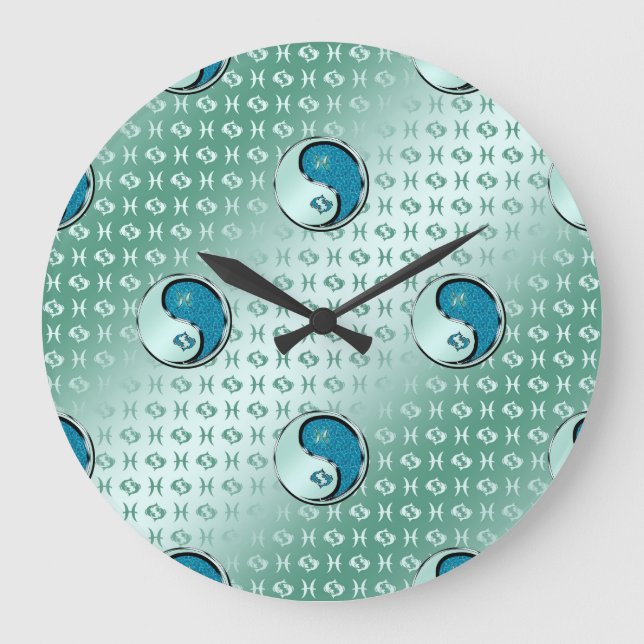 Relógio Grande Peixes o peixe (Frente)