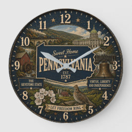 Relógio Grande Pennsylvania Keystone State Historic Landmark