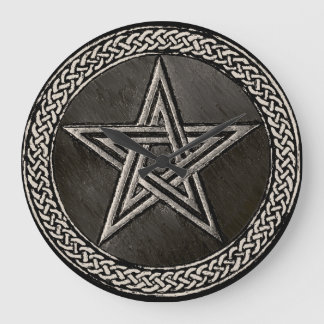 Relógio Grande Pentacle Celtic Circle