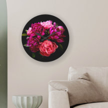 Peônias Rosa e Roxo Dramáticas