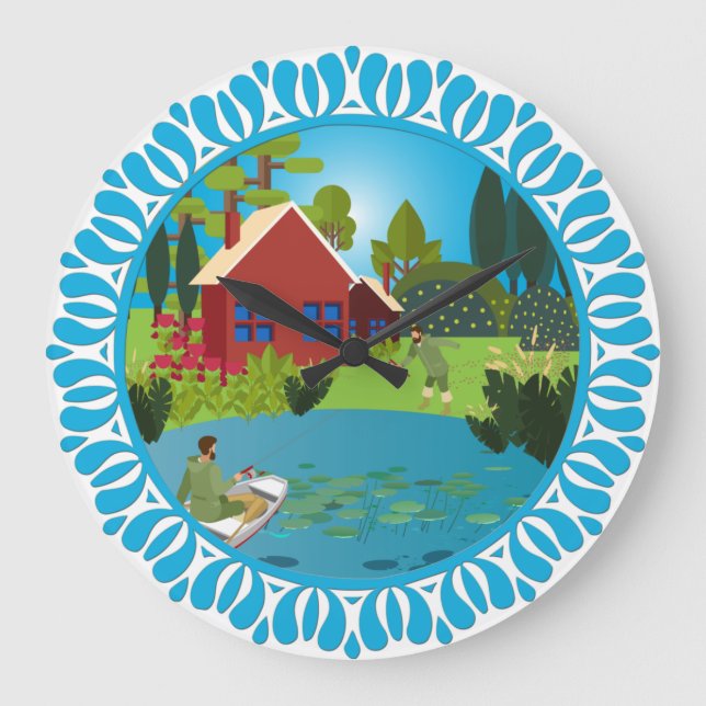 Relógio Grande Pescadores (Frente)