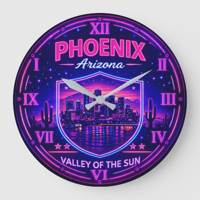 Relógio Grande Phoenix Arizona (Frente)