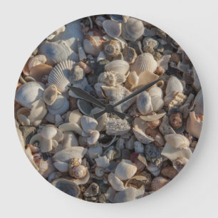 Relógio Grande Pilha dos Seashells