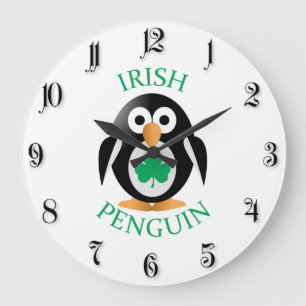 Relógio Grande Pinguim irlandês