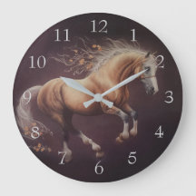 Pintura De Pastel De Cavalo Corrente