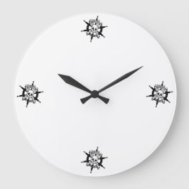 Relógio Grande Pirate Wall Clock