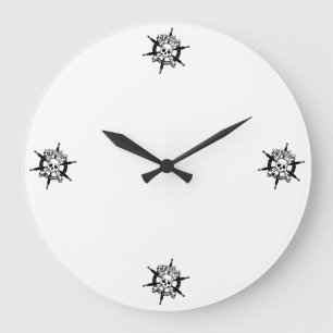 Relógio Grande Pirate Wall Clock