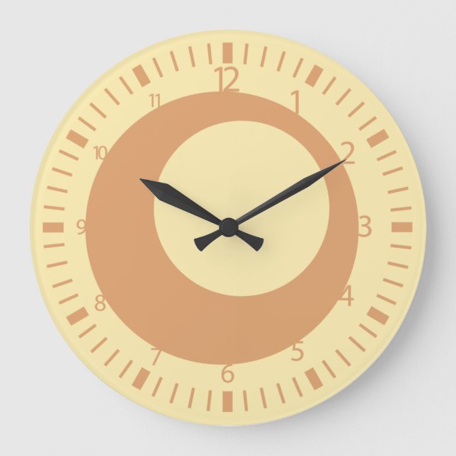 Relógio Grande Pixelat - Círculos deslocados por Masanser (Frente)