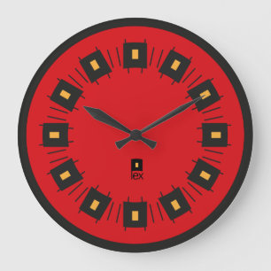 Relógio Grande PIXELAT PRIMEIRA SÉRIE LEX por Masanser