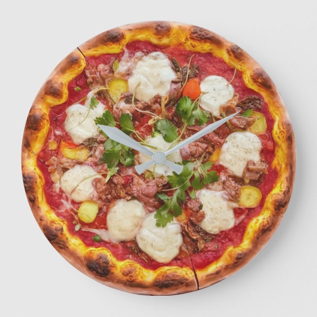 Relógio Grande Pizza Fugazza (Frente)
