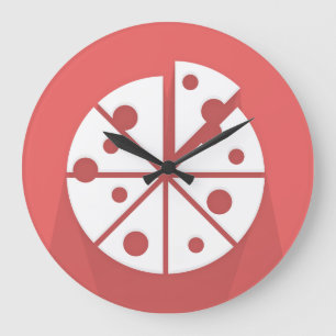 RELÓGIO GRANDE PIZZA WALL CLOCK
