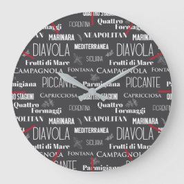 Relógio Grande Pizzeria Trattoria Italiana Nomes De Pizza Restaur