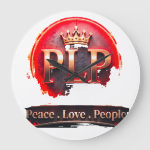 Relógio Grande PLP NOVA V Gráficos Premium (T-Shirt/Hoodie/Suét
