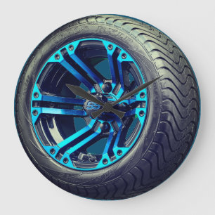 Relógio Grande pneu e jante