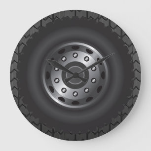 Relógio Grande Pneus de caminhão MONSTER nº 1