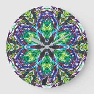 Relógio Grande Póds Kaleidoscópio