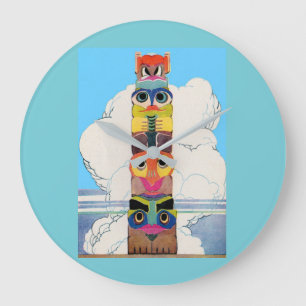 Relógio Grande polo de totem do 1920