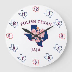 Relógio Grande Polonês Texan Jaja