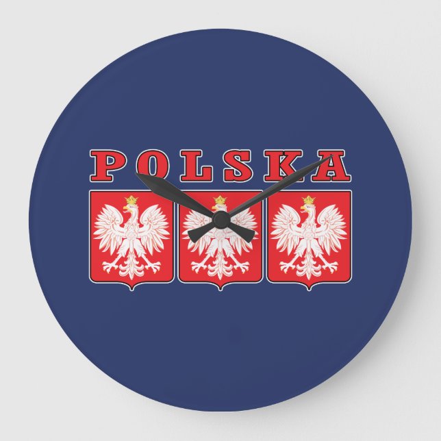 Relógio Grande Polska Eagle Shields (Frente)