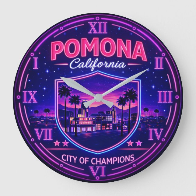 Relógio Grande Pomona California (Frente)