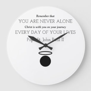 Relógio Grande Pope Rua. John Paul II Cote de Citação