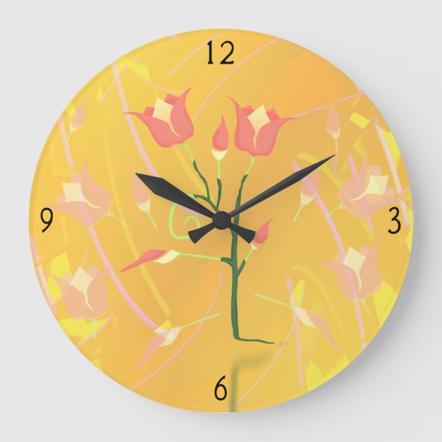 Relógio Grande Poppy Large Clock Turco (Frente)