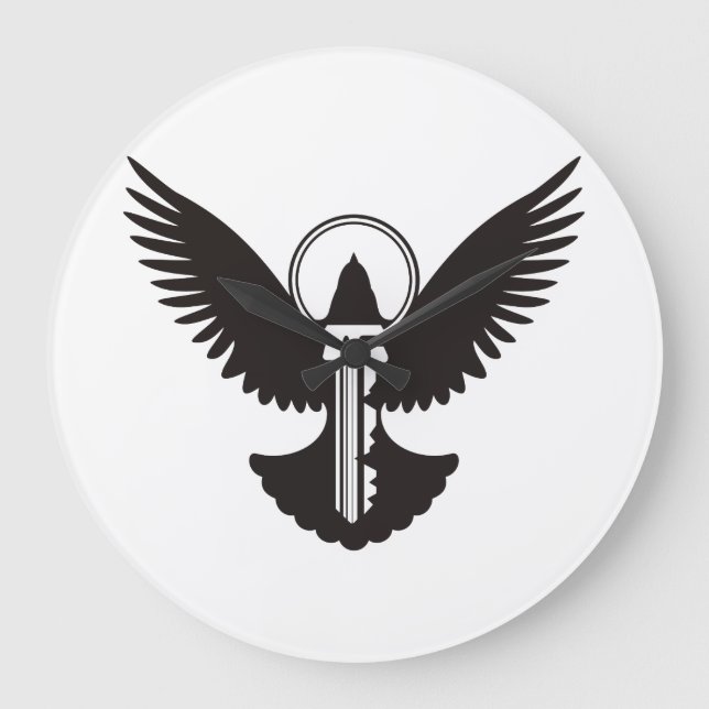 Relógio Grande Porta com Chave (Frente)