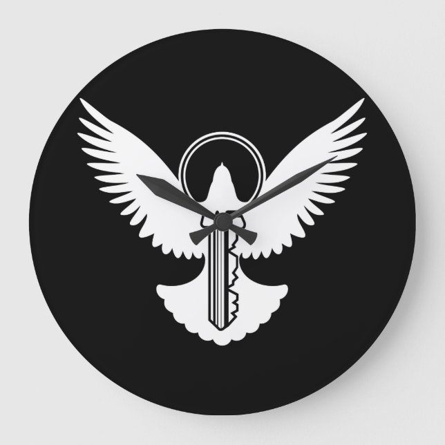 Relógio Grande Porta com Chave (Frente)