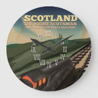 Poster de viagens Locomotive da Escócia