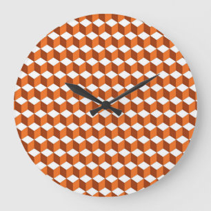 Relógio Grande Praça Laranja: Fundo de Vintage Abstrato