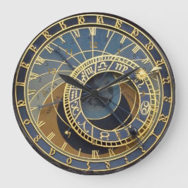 Relógio Grande Praga astronimal do estilo Steampunk