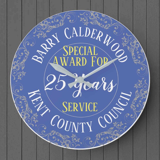 Relógio Grande Prêmio de Serviço Longo do Conselho com Anos Servi (Criador carregado)