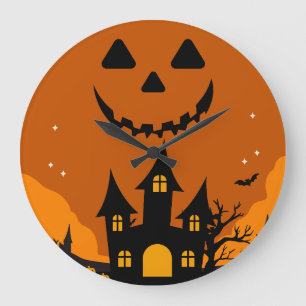 Relógio Grande Presente de chá de bebê com tema de Halloween