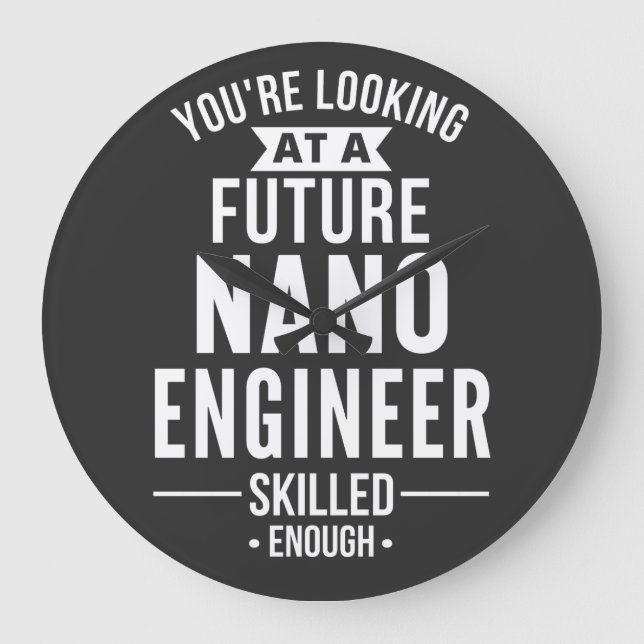 Relógio Grande presente de engenheiro NANO (Frente)