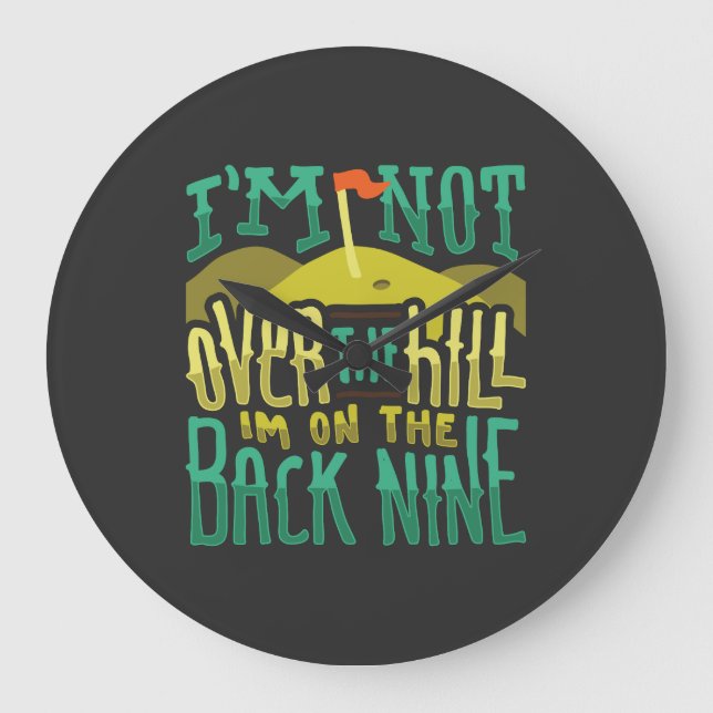 Relógio Grande Presente de Golfe (Frente)