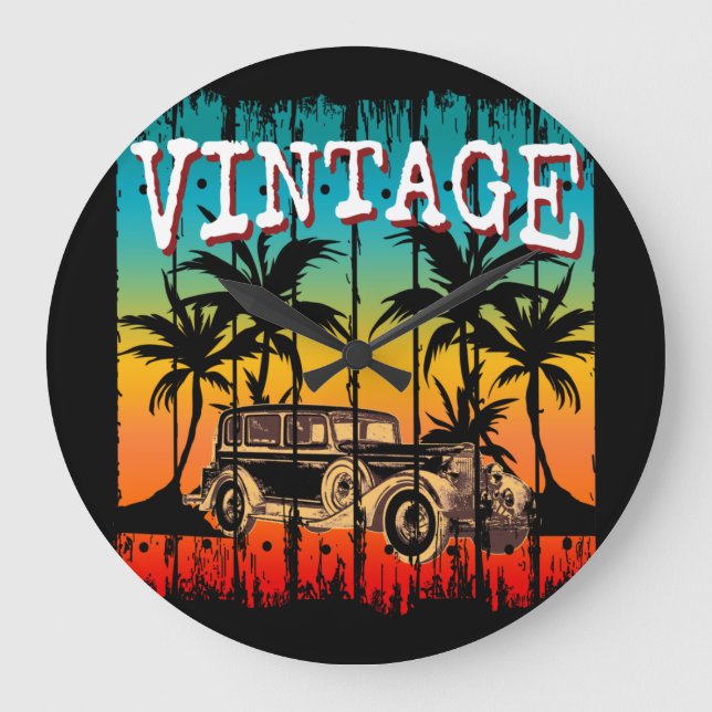 RELÓGIO GRANDE PRESENTE VINTAGE RETRO CLASSIC (Frente)